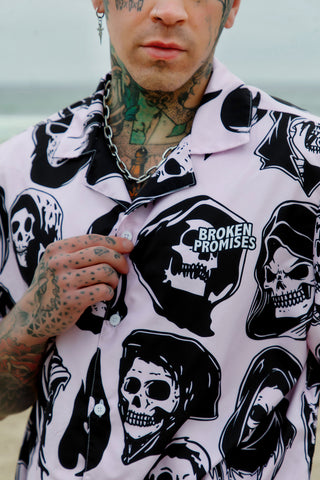Reaper Guide Pink Button Up Shirt