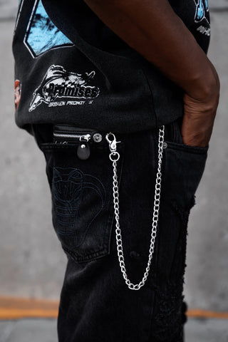 Reaper Rhinestone Wallet