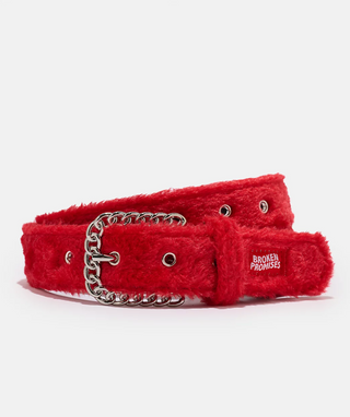 Redrum Fur Bling Belt