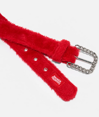 Redrum Fur Bling Belt