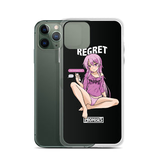Regret Anime Girl iPhone Case