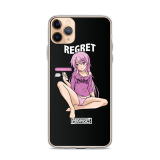 Regret Anime Girl iPhone Case
