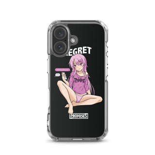 Regret Anime Girl iPhone Case