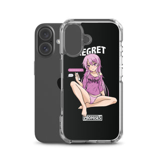 Regret Anime Girl iPhone Case