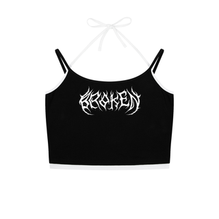 Rooted Double Strap Halter Top
