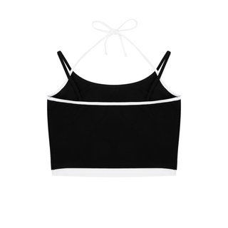 Rooted Double Strap Halter Top