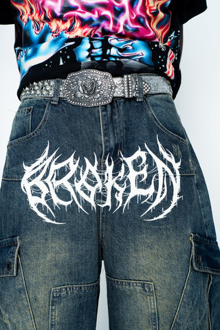 Rose Rhinestone Belt