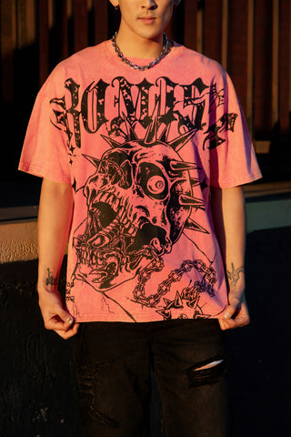 Scorpion Jaw Tee Pink