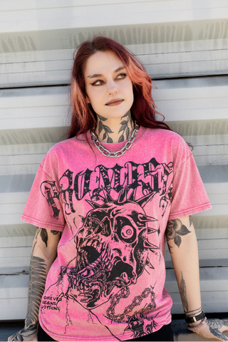 Scorpion Jaw Tee Pink