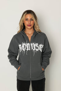 Shocked Zip Horn Hoodie