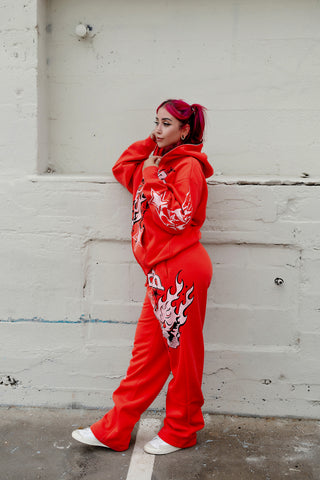 Shooting Star Sweatpants Red