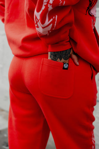 Shooting Star Sweatpants Red