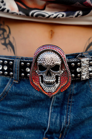 Shriek Rhinestone Belt