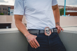 Shriek Rhinestone Belt