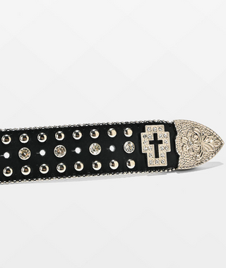 Shriek Rhinestone Belt