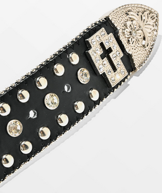 Shriek Rhinestone Belt