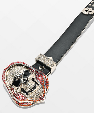 Shriek Rhinestone Belt