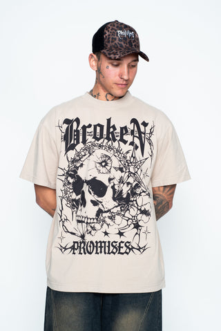 Skull Breaker Tee Natural