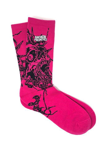 Skullbreaker Socks Pink