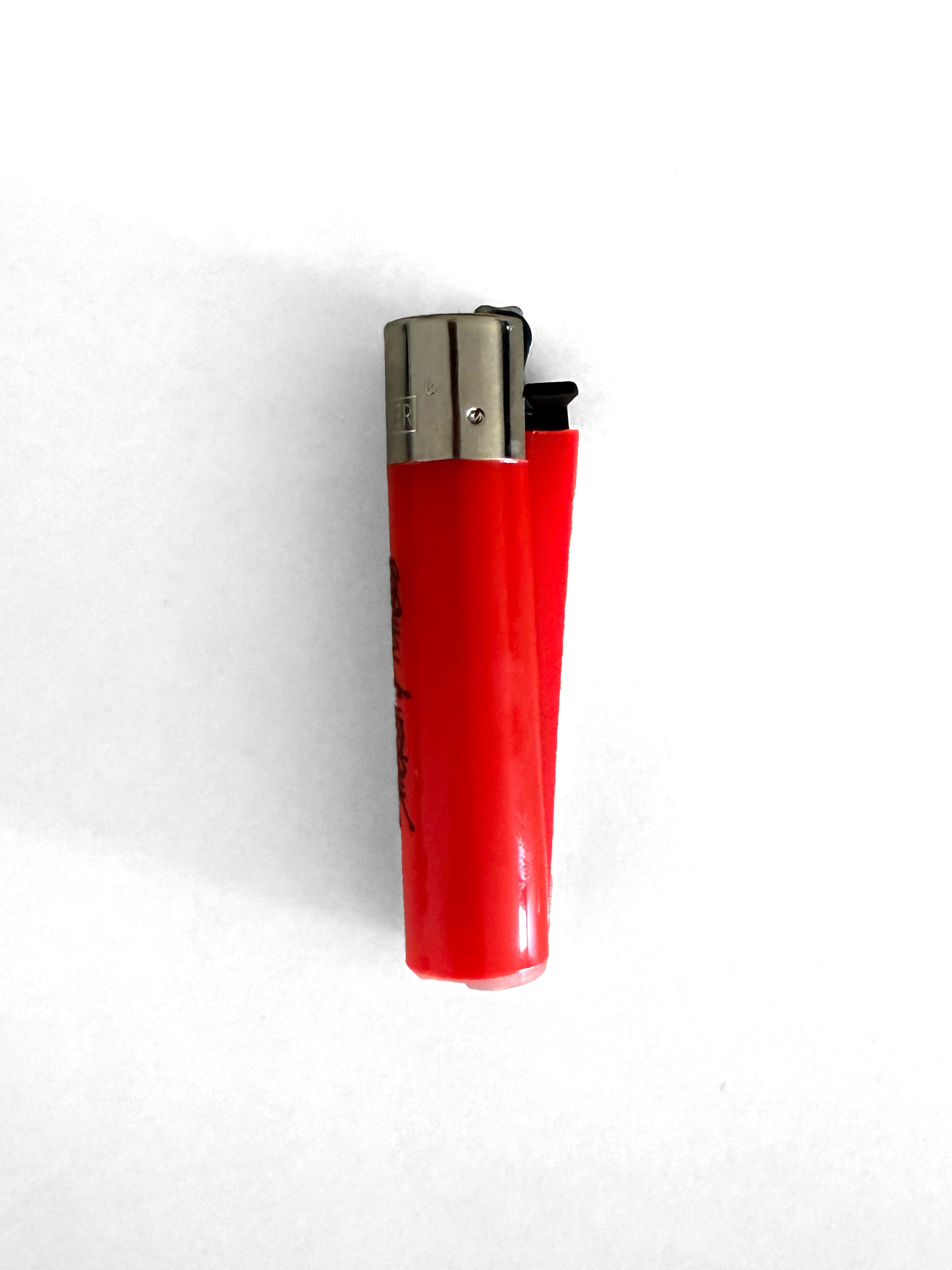 Smoken Promises Clipper Lighter Red