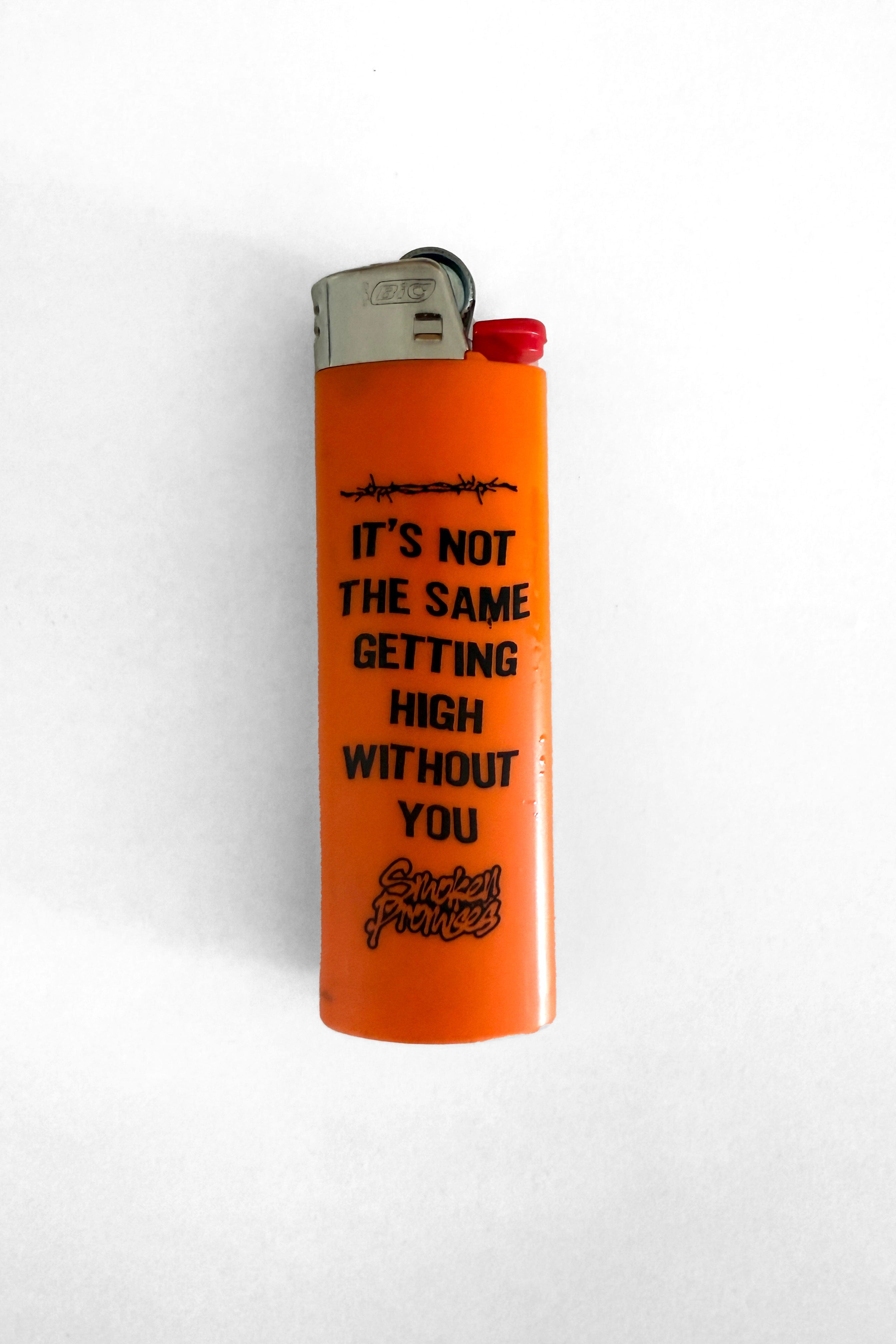 Smoken Promises Orange Not the Same Lighter