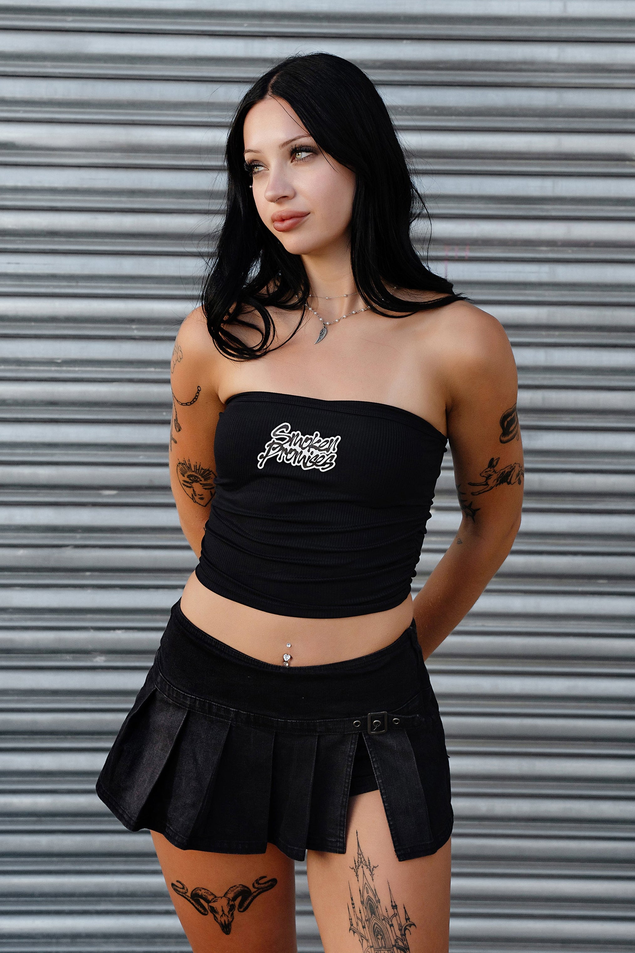 Smoken Promises Ruched Tube Top