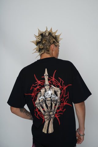 Smoken Reaper Foil Tee Black