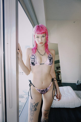 Smoken Tattoo Bikini Top