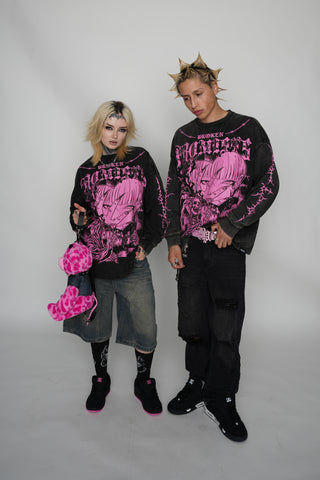 Stiletto Overdyed LS Tee
