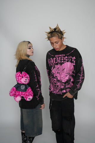 Stiletto Overdyed LS Tee