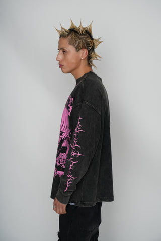 Stiletto Overdyed LS Tee