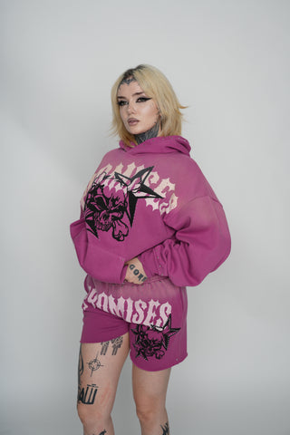 Subculture Studded Fleece Short