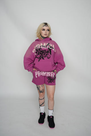 Subculture Studded Fleece Short