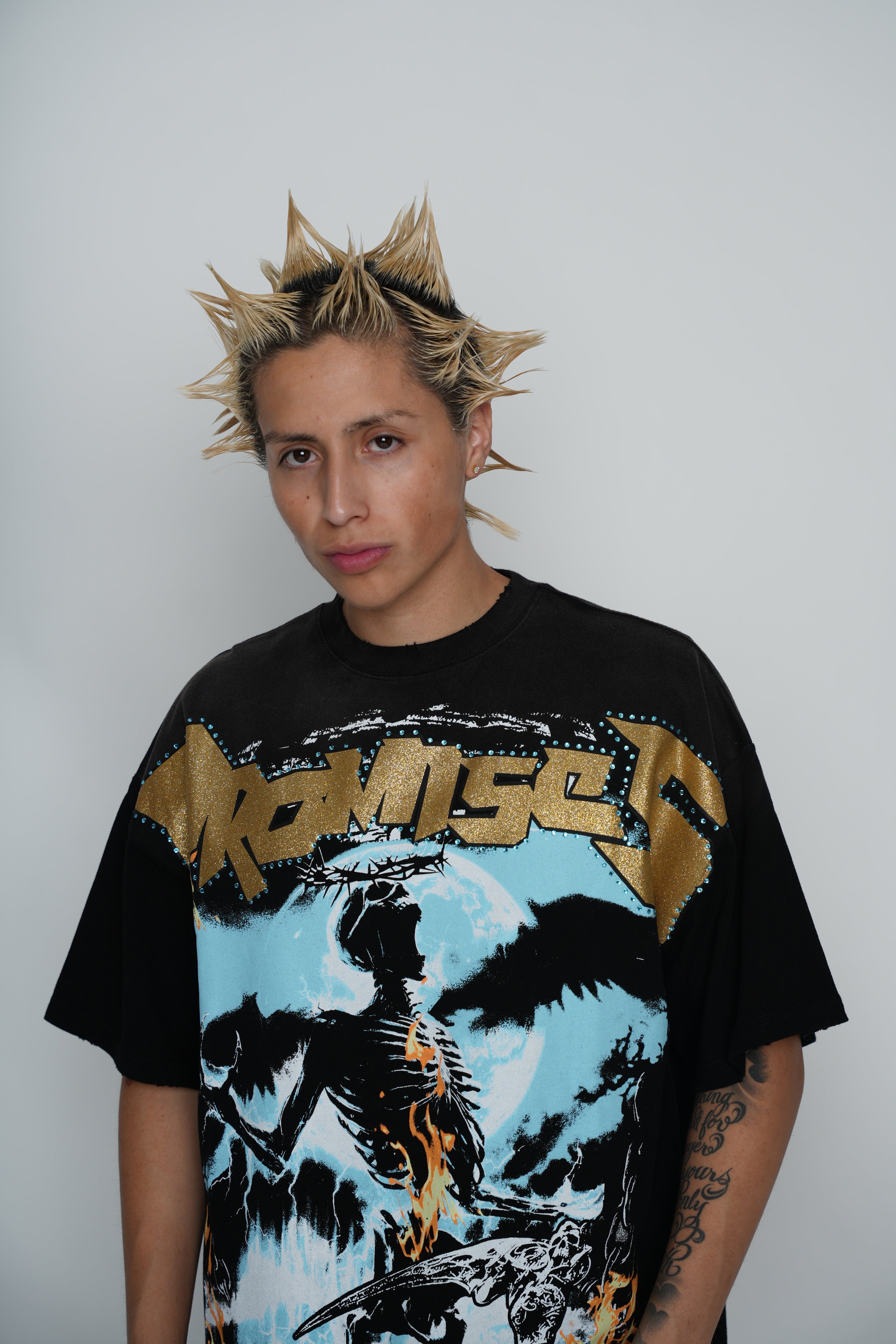 Surrender Rhinestone Tee