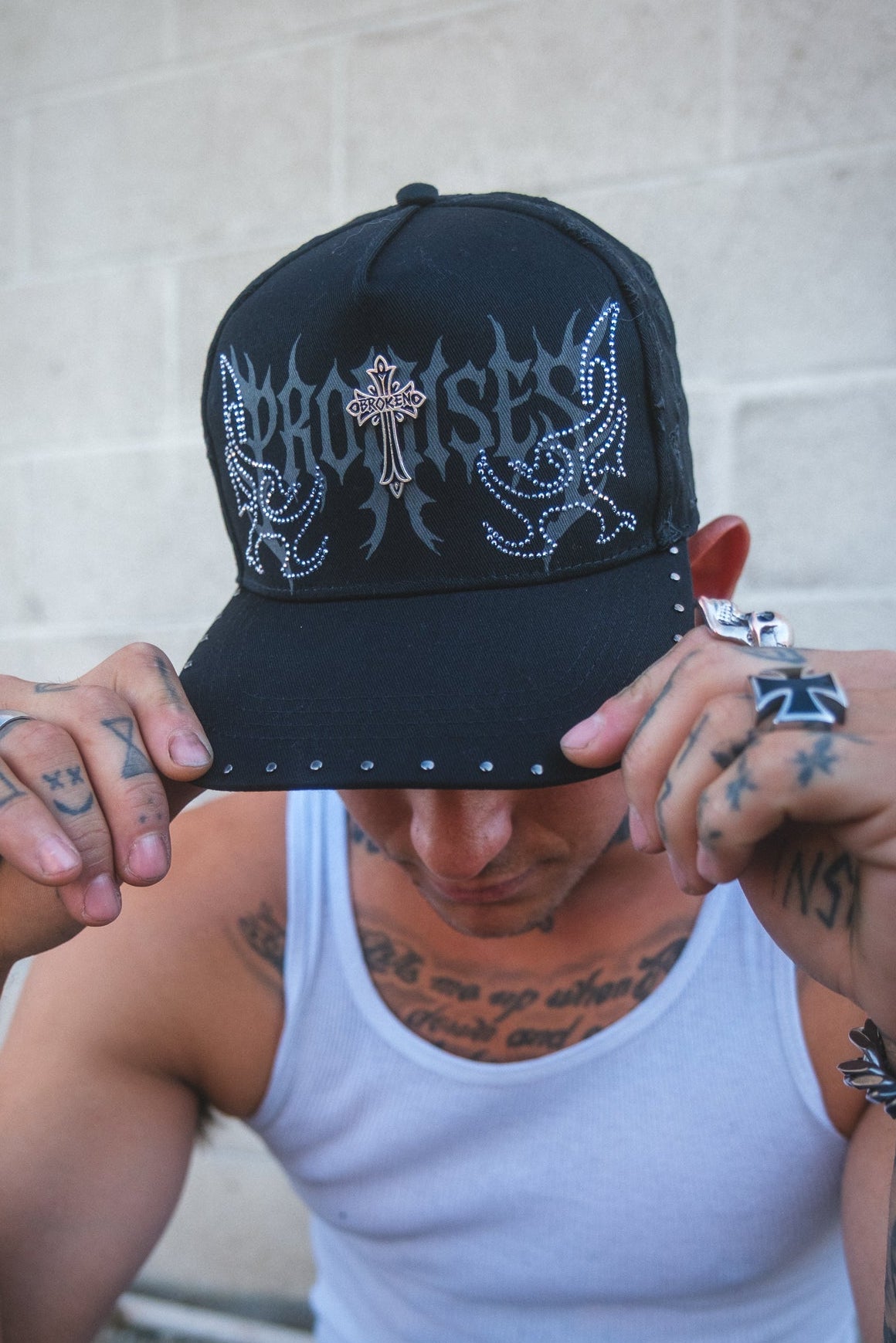 Surrender Studded Hat