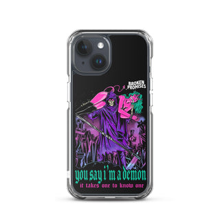 Takes One to Know One iPhone Case