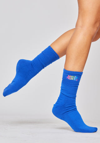Tearbow Socks Blue