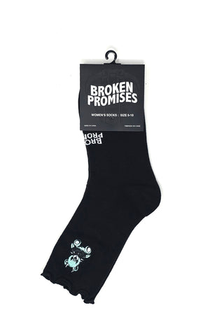 Terror Teddy Ruffle Sock