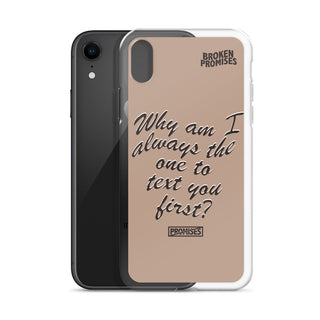 Text First iPhone Case