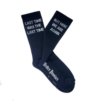 The Last Time Sock - Black