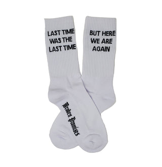 The Last Time Sock - White