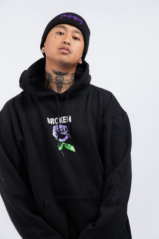 Thornless Black Heavyweight Hoodie