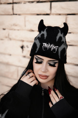 Tribalmetal Horn Beanie