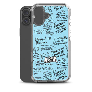 Triple Text iPhone Case