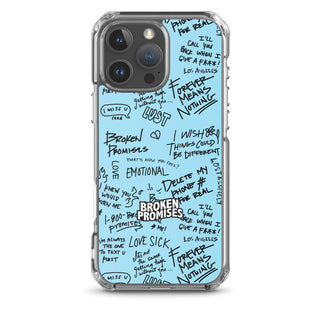 Triple Text iPhone Case