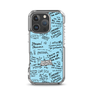 Triple Text iPhone Case