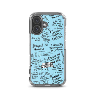 Triple Text iPhone Case