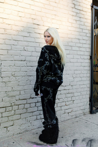 Ultrawire Rhinestone Zip Hoodie