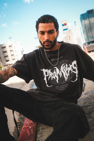 Underworld Washed Tee Black