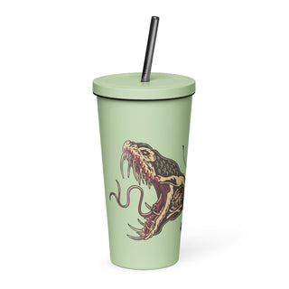 Viper Sage Tumbler with Straw